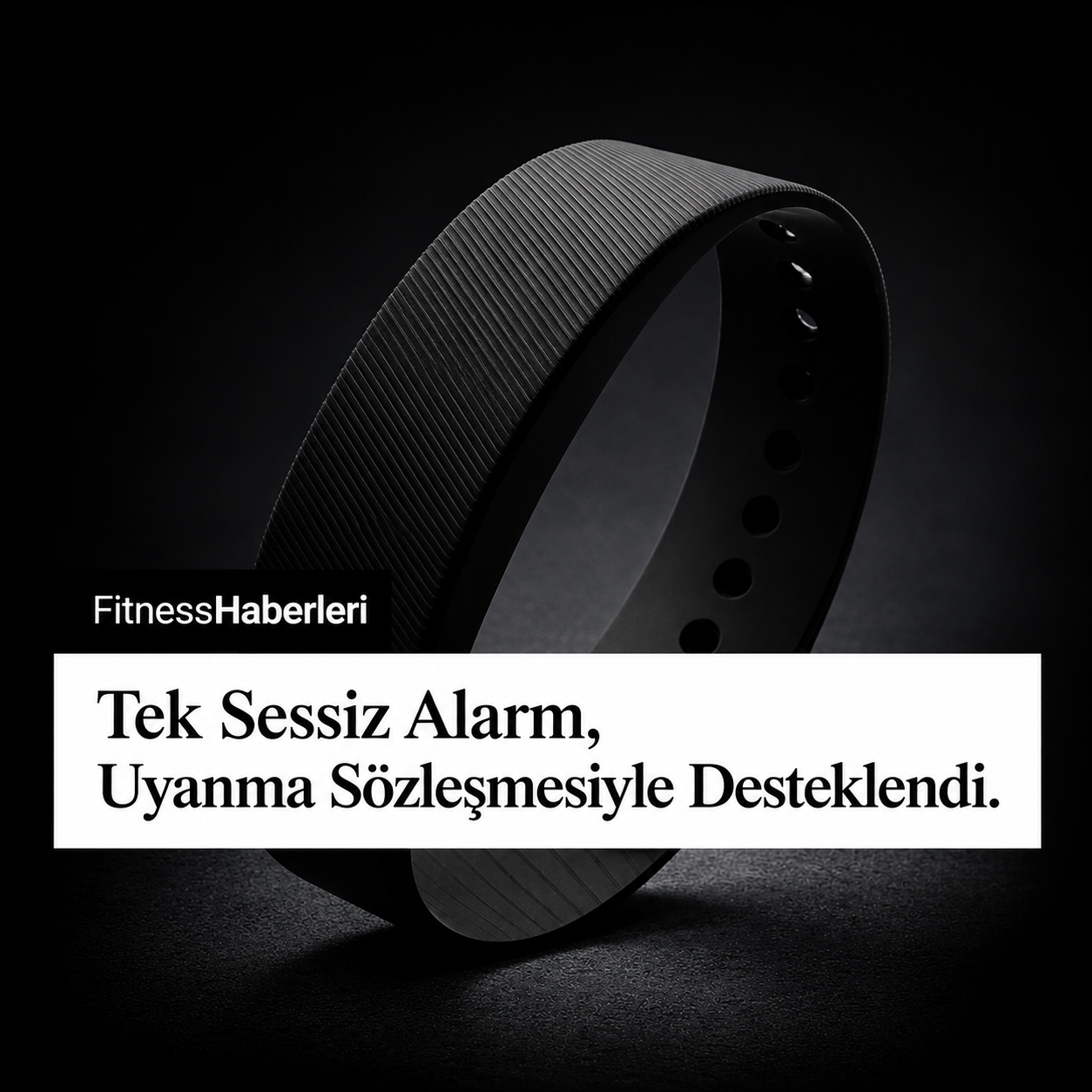 Derin Uykuda Bile Zamanında Uyandıran Akıllı Alarm Bilekliği