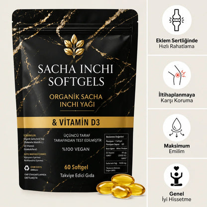 Doğanın Gücü: Sacha Inchi Yağı & D3 Vitamini